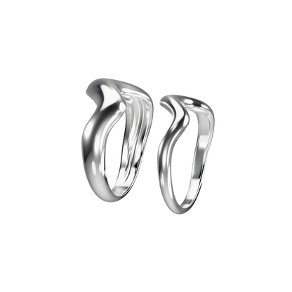 Conjunto de anéis Onda e Ondinha